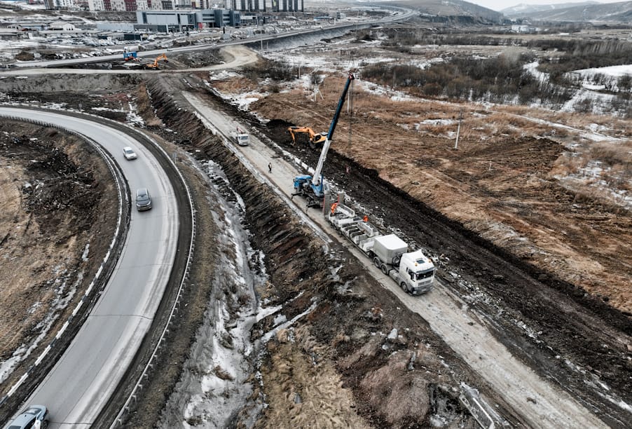 Красноярский край: на транспортной развязке вблизи Солонцов стартовали строительно-монтажные работы